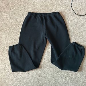 Black sweat pants